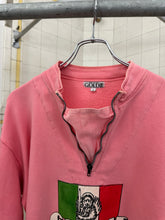 Load image into Gallery viewer, 1980s Vintage Italian Designer Gusseted Quarter Zip - Size L