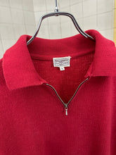 Load image into Gallery viewer, 1980s Marithe Francois Girbaud x Maillaparty Knit Boxy Quarter Zip Sweater - Size M