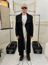 Load image into Gallery viewer, 1980s Parachute Long Wool Coat with Removable Shoulder Panel and Belt - Size L
