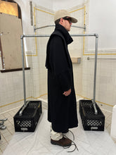 Load image into Gallery viewer, 1980s Parachute Long Wool Coat with Removable Shoulder Panel and Belt - Size L