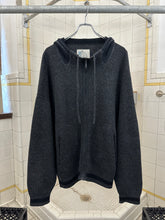 Load image into Gallery viewer, 2000s Marithe Francois Girbaud Zippered Wool Hoodie with Fleece Hood - Size XL