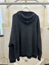 Load image into Gallery viewer, 2000s Marithe Francois Girbaud Zippered Wool Hoodie with Fleece Hood - Size XL