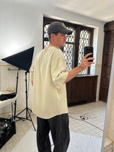 Load image into Gallery viewer, 1980s Vintage Italian Designer Silk T Shirt with Shoulder Buttons - Size XL