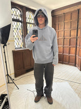 Load image into Gallery viewer, 1990s Armani Fleece Hoodie with 'AJ' Chest Print - Size XL