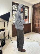 Load image into Gallery viewer, 1990s Armani Fleece Hoodie with 'AJ' Chest Print - Size XL
