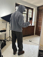 Load image into Gallery viewer, 1990s Armani Fleece Hoodie with 'AJ' Chest Print - Size XL