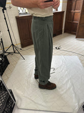 Load image into Gallery viewer, 1980s Vintage French Designer Stacked Pleated Trousers - Size S