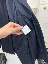 Load image into Gallery viewer, 2000s Roberto Menichetti Long Jacket with Magnetic Collar Closure - Size L