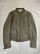 Load image into Gallery viewer, 2000s Roberto Menichetti Leather Moto Jacket with Padded Elbows - Size S
