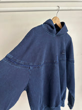 Load image into Gallery viewer, Constant Practice x J. Taverniti Indigo Garment Dyed Hoodie with Silk Piping