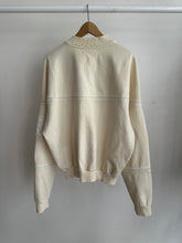 Load image into Gallery viewer, Constant Practice x J. Taverniti Off White Terry Bomber with Silk Piping