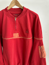 Load image into Gallery viewer, Constant Practice x J. Taverniti Red Terry Bomber with Silk Piping