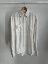 Load image into Gallery viewer, Constant Practice x J. Taverniti Off White Garment Dyed Silk Shirt