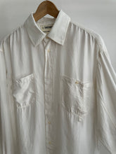 Load image into Gallery viewer, Constant Practice x J. Taverniti Off White Garment Dyed Silk Shirt