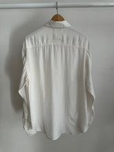 Load image into Gallery viewer, Constant Practice x J. Taverniti Off White Garment Dyed Silk Shirt