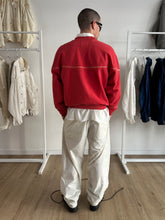 Load image into Gallery viewer, Constant Practice x J. Taverniti Red Terry Bomber with Silk Piping