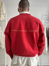 Load image into Gallery viewer, Constant Practice x J. Taverniti Red Terry Bomber with Silk Piping