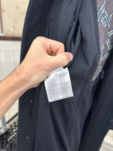 Load image into Gallery viewer, 2000s Burberry Prorsum Black Wool Trench Coat with Packable Hood and Waist Cinch - Size M