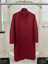 Load image into Gallery viewer, 2000s Burberry Prorsum Red Trench Coat - Size S