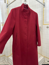 Load image into Gallery viewer, 2000s Burberry Prorsum Red Trench Coat - Size S