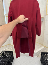 Load image into Gallery viewer, 2000s Burberry Prorsum Red Trench Coat - Size S