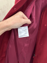 Load image into Gallery viewer, 2000s Burberry Prorsum Red Trench Coat - Size S