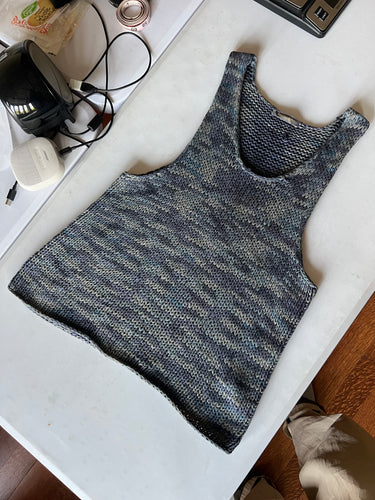 1980s Issey Miyake Braid Knitted Tank - Size M