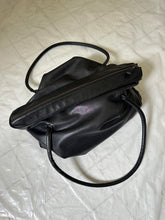 Load image into Gallery viewer, 1990s Issey Miyake Black Leather Tote - Size OS