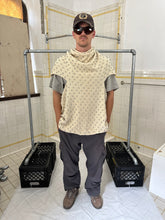 Load image into Gallery viewer, ss1983 Issey Miyake Tufted Rectangle Knit with Cutouts - Size OS