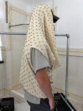 Load image into Gallery viewer, ss1983 Issey Miyake Tufted Rectangle Knit with Cutouts - Size OS