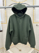 Load image into Gallery viewer, 1990s Katharine Hamnett Hooded Knit Sweater with Fleece Lining - Size M