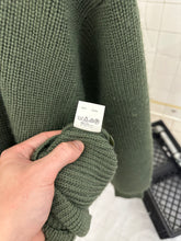 Load image into Gallery viewer, 1990s Katharine Hamnett Hooded Knit Sweater with Fleece Lining - Size M