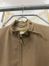 Load image into Gallery viewer, ss2001 Burberry Prorsum Tan Moto Jacket with Leather Detailing - Size L