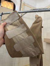 Load image into Gallery viewer, ss2001 Burberry Prorsum Tan Moto Jacket with Leather Detailing - Size L
