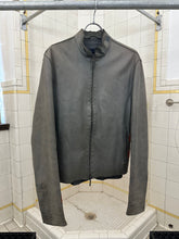 Load image into Gallery viewer, ss2001 Burberry Prorsum Distressed Moto Jacket with Leather Detailing - Size M