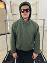 Load image into Gallery viewer, 1990s Katharine Hamnett Hooded Knit Sweater with Fleece Lining - Size M