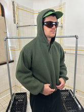 Load image into Gallery viewer, 1990s Katharine Hamnett Hooded Knit Sweater with Fleece Lining - Size M