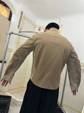 Load image into Gallery viewer, ss2001 Burberry Prorsum Tan Moto Jacket with Leather Detailing - Size L