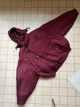 Load image into Gallery viewer, 1980s Katharine Hamnett Padded Silk Double Breasted Bomber - Size XL