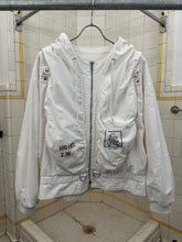 Load image into Gallery viewer, 1980s Marithe Francois Girbaud White Hooded Life Preserver Jacket - Size M