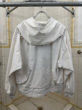 Load image into Gallery viewer, 1980s Marithe Francois Girbaud White Hooded Life Preserver Jacket - Size M
