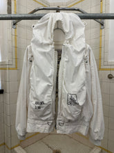 Load image into Gallery viewer, 1980s Marithe Francois Girbaud White Hooded Life Preserver Jacket - Size M