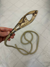 Load image into Gallery viewer, 1980s Issey Miyake Python Buckle Leather Rope Belt - Size OS