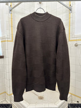 Load image into Gallery viewer, aw1988 Issey Miyake Brown Spike Spine Sweater - Size M