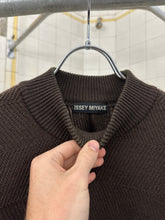 Load image into Gallery viewer, aw1988 Issey Miyake Brown Spike Spine Sweater - Size M
