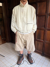Load image into Gallery viewer, 1980s Armani Crinkled Nylon Jacket with Faux Layered Closure - Size L