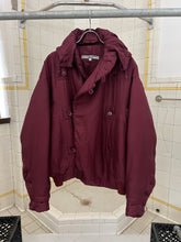 Load image into Gallery viewer, 1980s Katharine Hamnett Padded Silk Double Breasted Bomber - Size XL