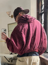 Load image into Gallery viewer, 1980s Katharine Hamnett Padded Silk Double Breasted Bomber - Size XL