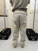 Load image into Gallery viewer, 1980s Issey Miyake White Pleated Trousers with Zippered Backpockets - Size M