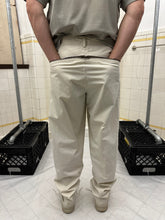 Load image into Gallery viewer, 1980s Issey Miyake White Pleated Trousers with Zippered Backpockets - Size M